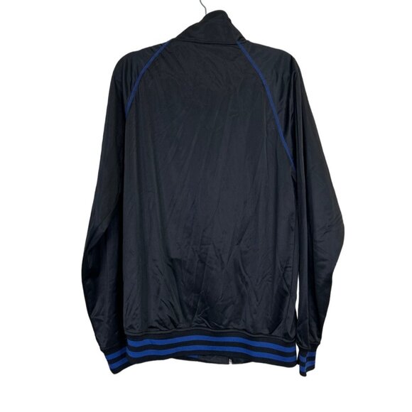 NFL Team Apparel Men's Jacket Full Zip Colts Black Blue Size Medium Tall - Picture 2 of 6